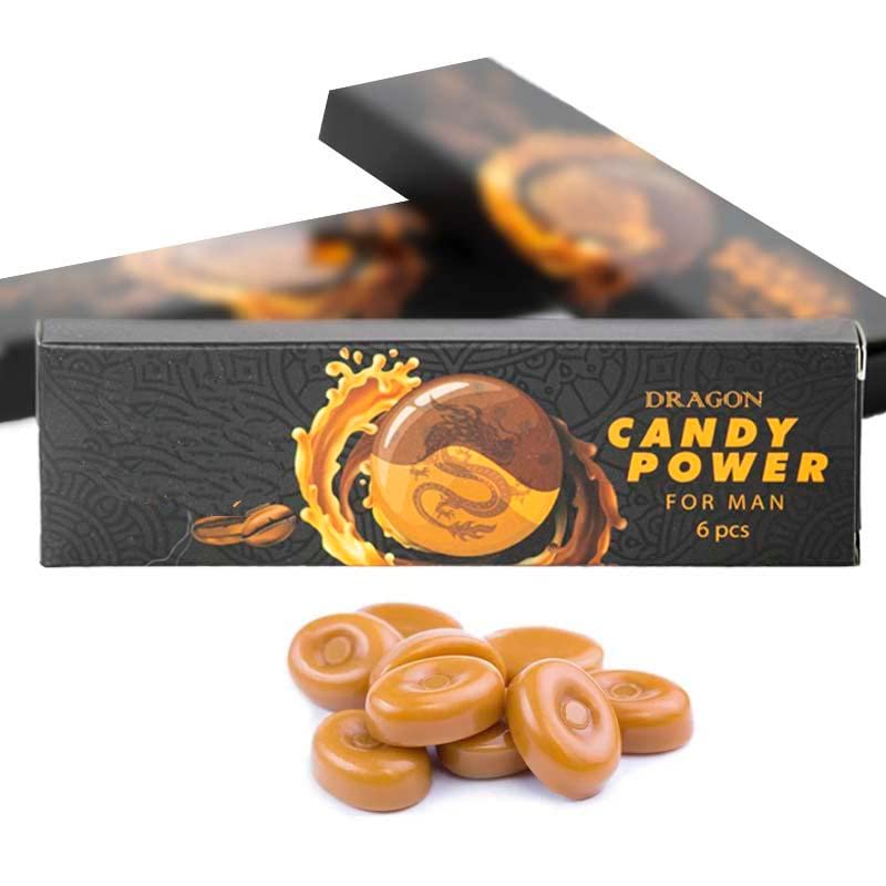 Candy Power - Bonbon et chocolat aphrodisiaque au miel pour hommes, améliorez rapidement votre libido.